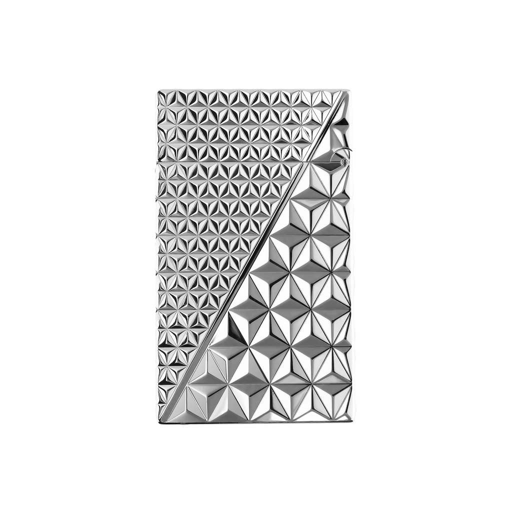 S.T. Dupont LINE 2 Lighter Double Fire X Silver C16645