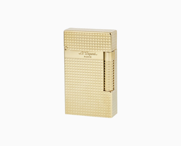 S.T. Dupont LE NEW GRAND DUPONT YELLOW GOLD DIAMOND HEAD LIGHTER- C23009