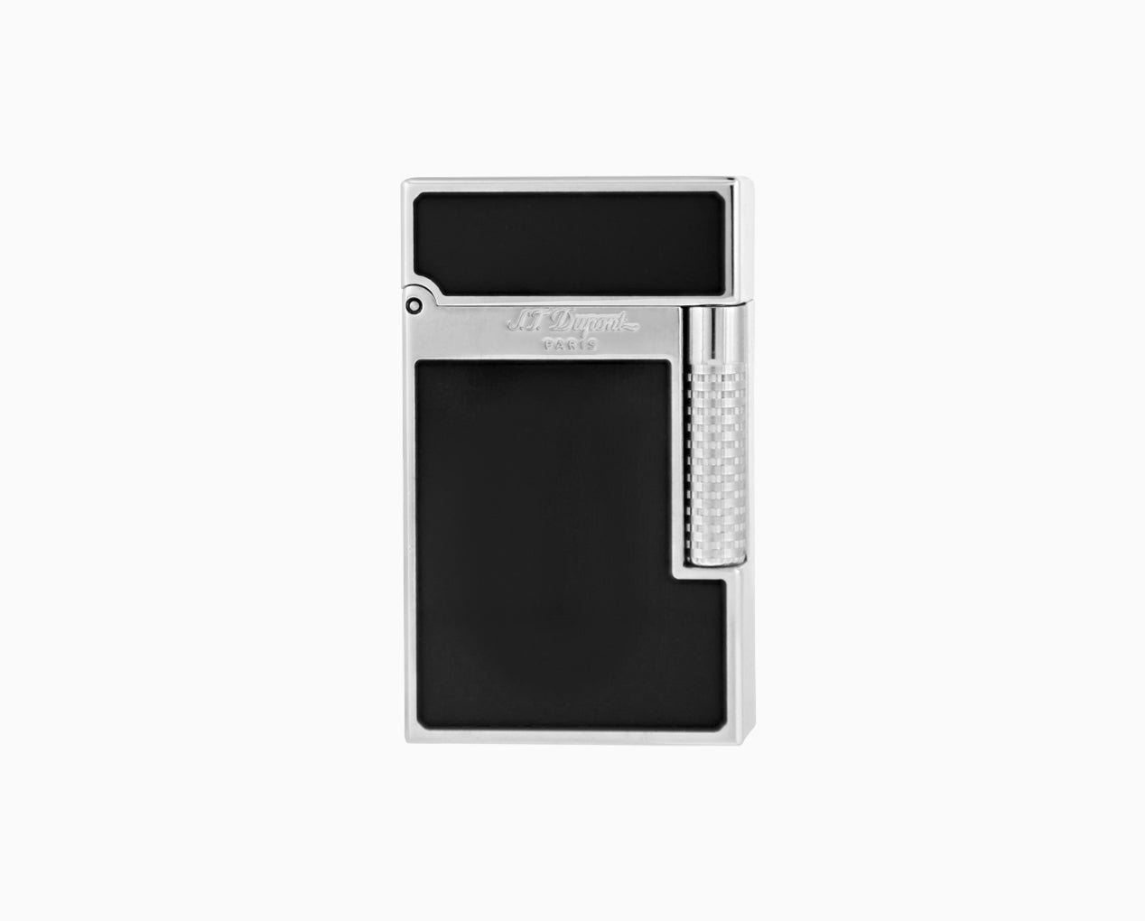 palladium cigarette S.T. Dupont LE NEW GRAND DUPONT BLACK LACQUER AND PALLADIUM LIGHTER- C palladium cigarette S.T. Dupont LE NEW GRAND DUPONT BLACK LACQUER AND PALLADIUM LIGHTER- C