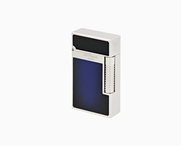 S.T. Dupont LE NEW GRAND DUPONT BLUE LAQUER AND PALLADIUM  LIGHTER- C23013