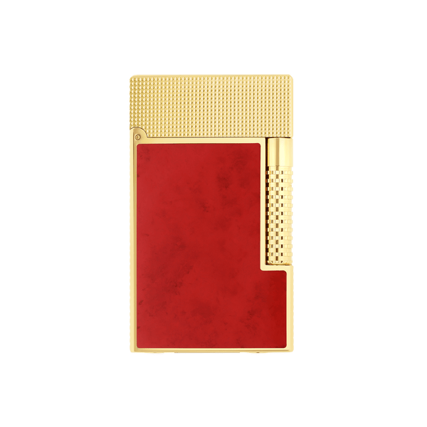 S.T. Dupont Le Grand Dupont Lacquered Lighter Popote Red/YGD C23018CL