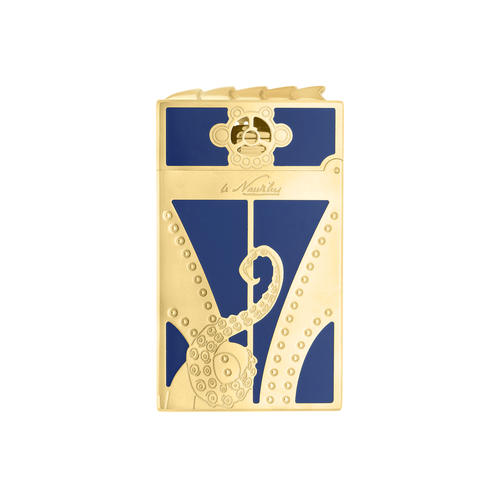 S.T. Dupont Set Art of Fire 20'000 Leagues Under The Seas Blue Gulf Stream C23050