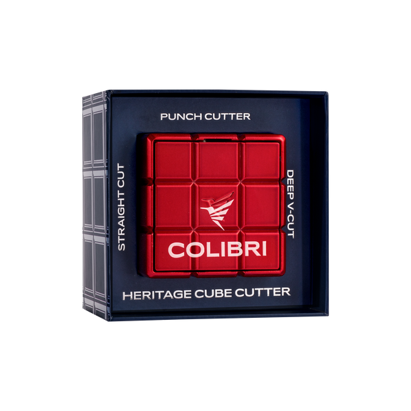 Colibri Heritage Cube Desk Cutter Red CU125T2