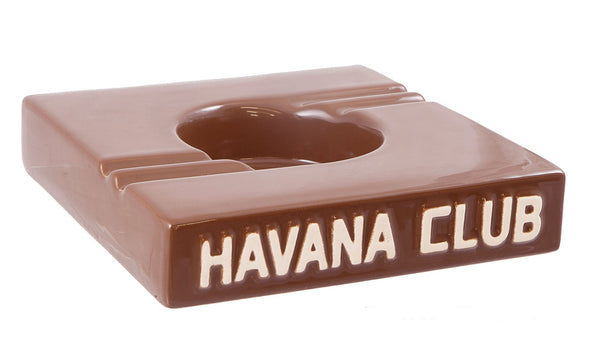 Club Hav*na Quattro Ashtray - H*vana Brown/ Brun Havane