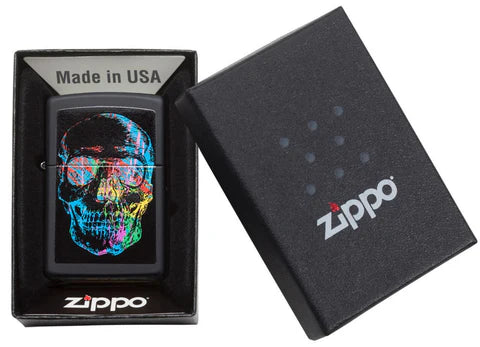 Zippo Colourful Skull 28042