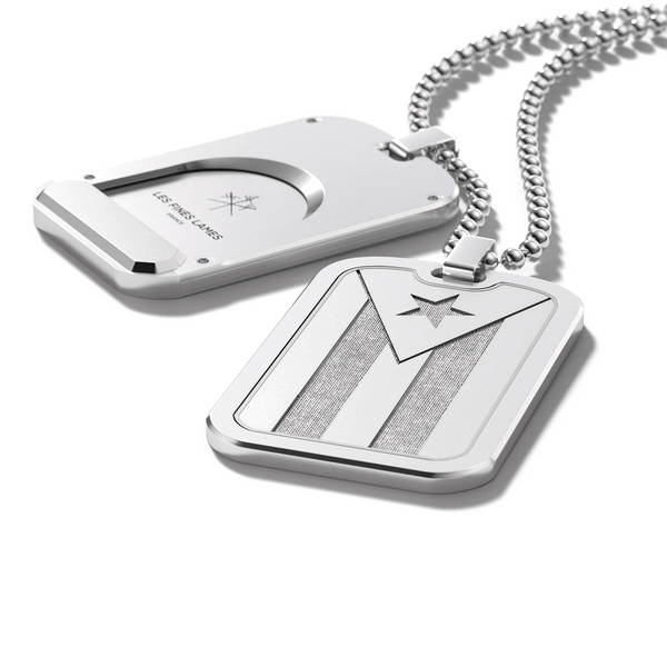 LES FINES LAMES - LE TAG CUTTER T100 Flag Silver