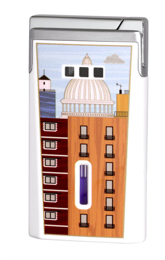 Elie Bleu - J15 Lighter, Cubana Havana, White , Ltd Ed. EBJ1568