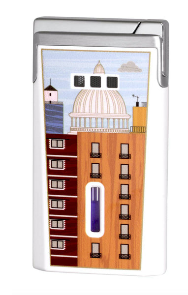 Elie Bleu - J15 Lighter, Cubana Havana, White , Ltd Ed. EBJ1568