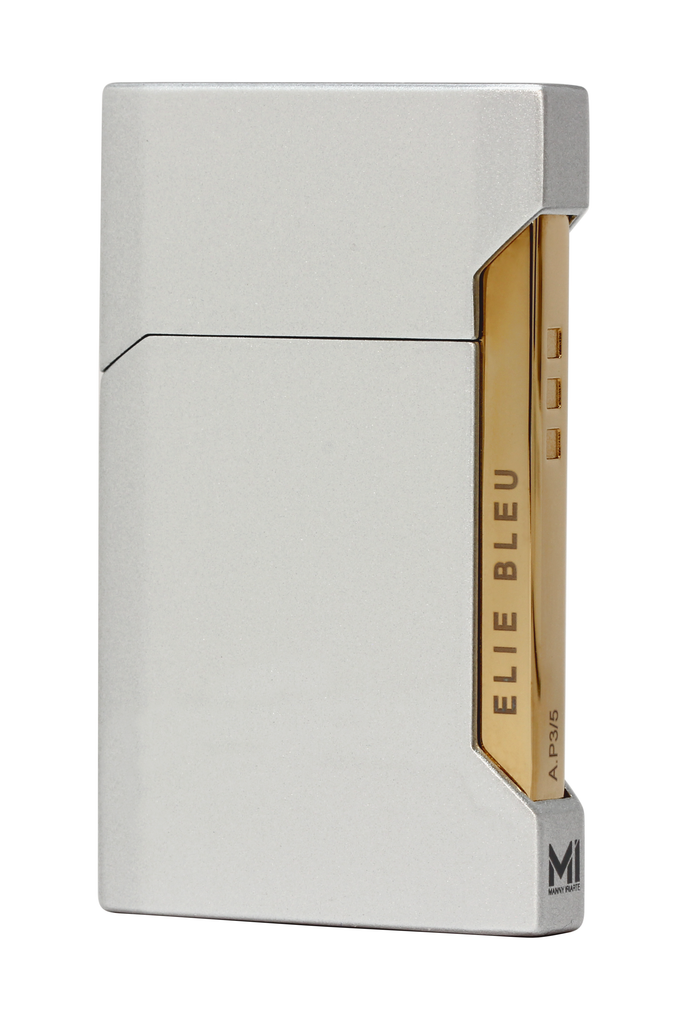 Elie Bleu - J-12 Flat Flame, OXS Gold & Bullet, Silver Lacquer, Ltd Edition /155 EBJ12512
