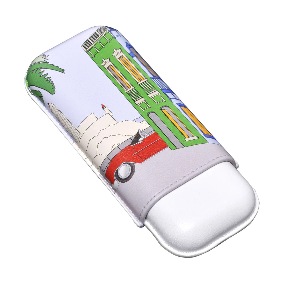 Elie Bleu - Casa Cubana Leather Case for 2 cigars EG20CUCC22