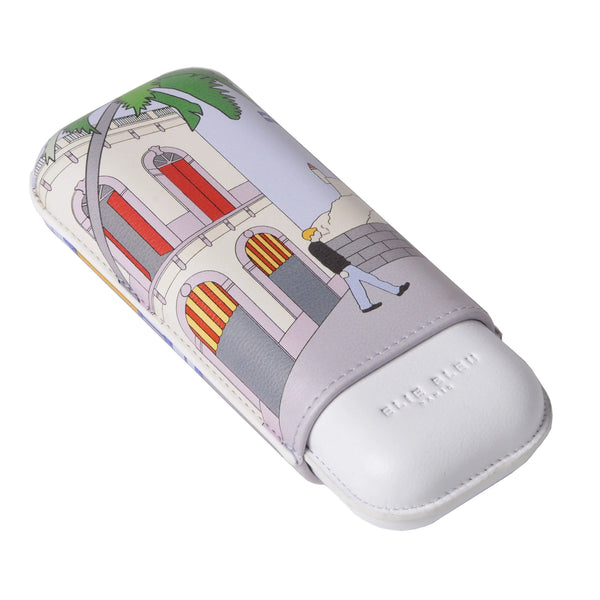 Elie Bleu - Casa Cubana Leather Case for 2 cigars EG20CUCC22