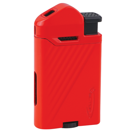 VECTOR Fiercer Single Torch Lighter Red Lacquer FIERCER/08