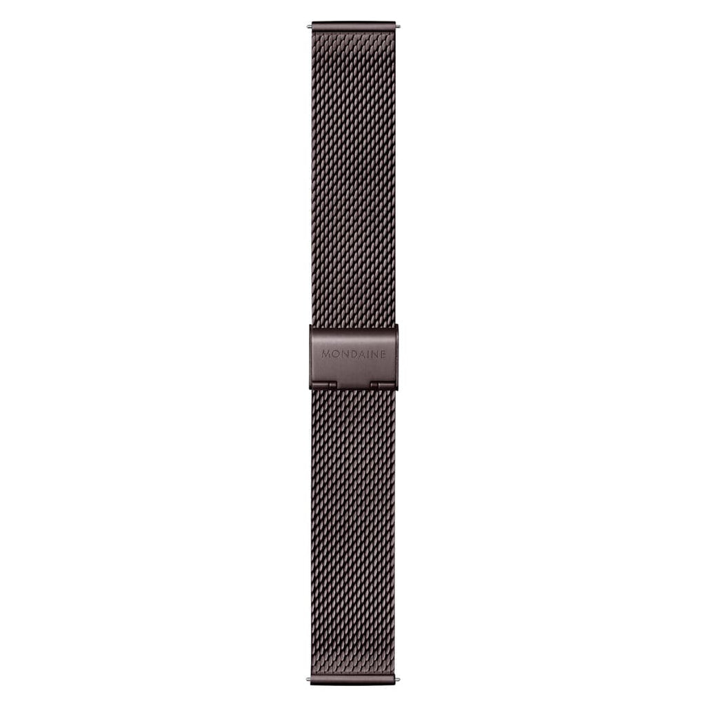 MONDAINE CLASSIC,40MM, IP Brown Stainless Steel Mesh strap Watch  A660.30360.1BSBZ