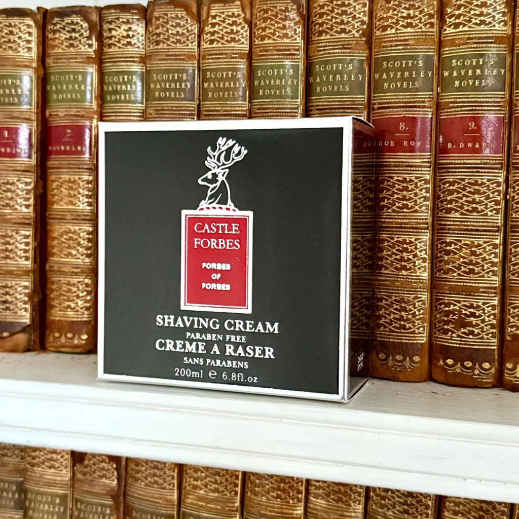CASTLE FORBES - Luxury Shaving Cream, Forbes of Forbes, 6.8 fl.oz / 200ml
