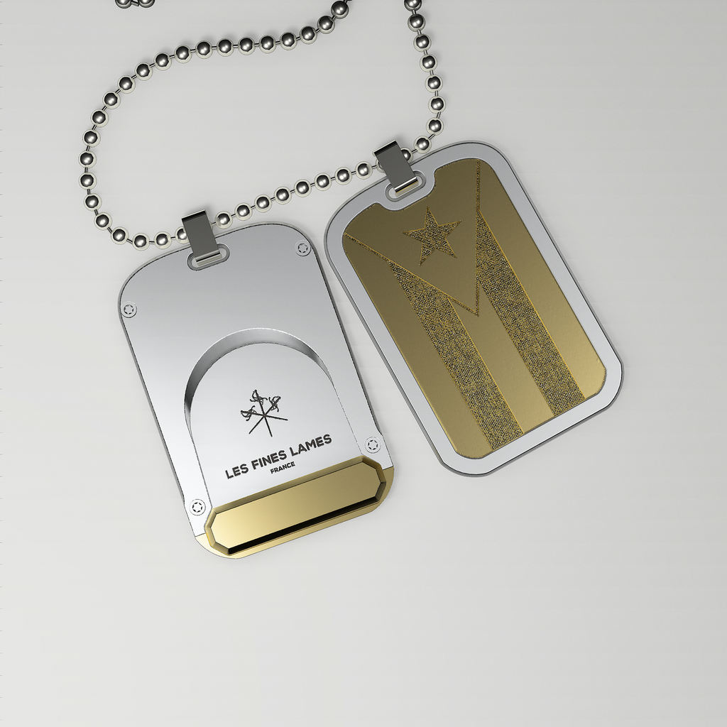 LES FINES LAMES - LE TAG CUTTER T100 Flag Gold