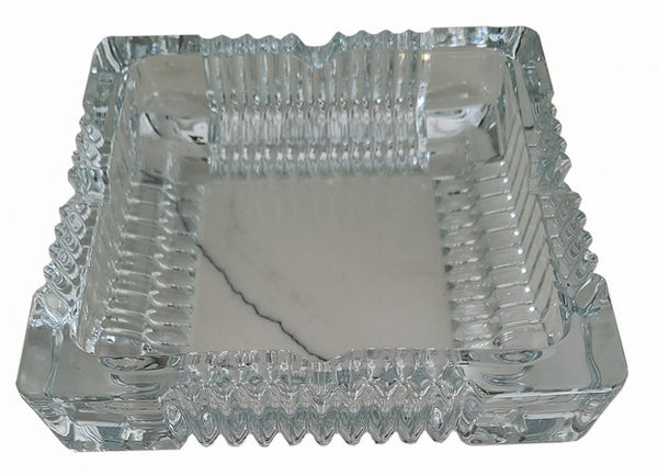Ashtray - Large Clear Glass