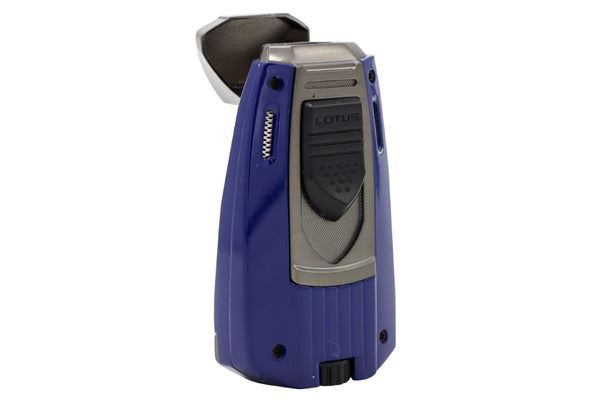 Lotus Mariner Twin Pinpoint Torch Lighter with Punch - Blue 24-7530