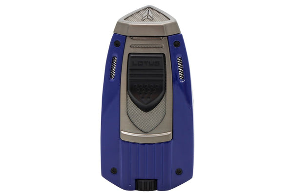 Lotus Mariner Twin Pinpoint Torch Lighter with Punch - Blue 24-7530