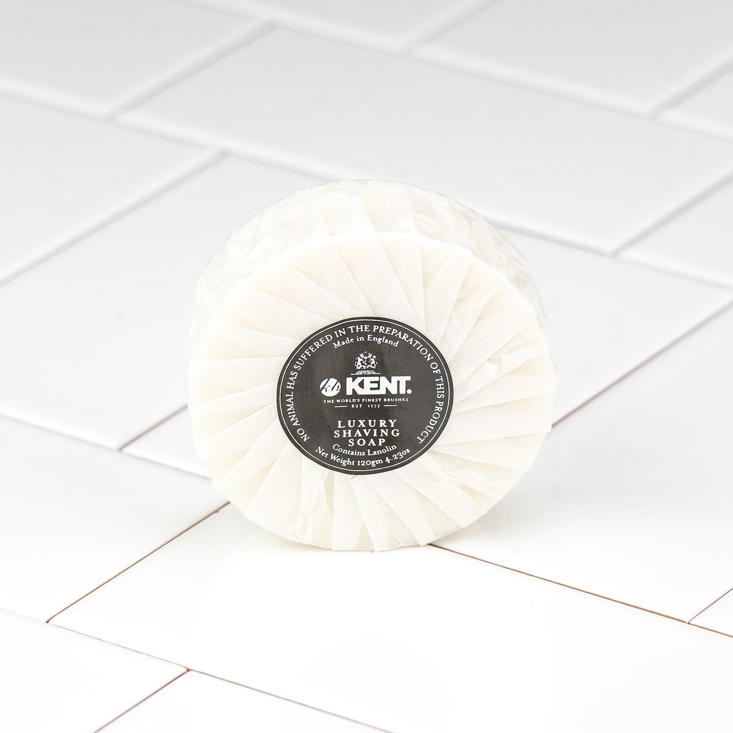 Kent Shaving Soap In Wooden Shaving Bowl Fourteen Two