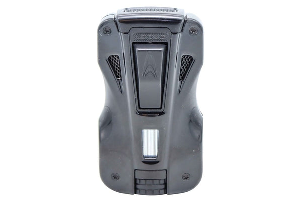 Lotus GT Twin Pinpoint Torch Flame Lighter - Black 24-7300