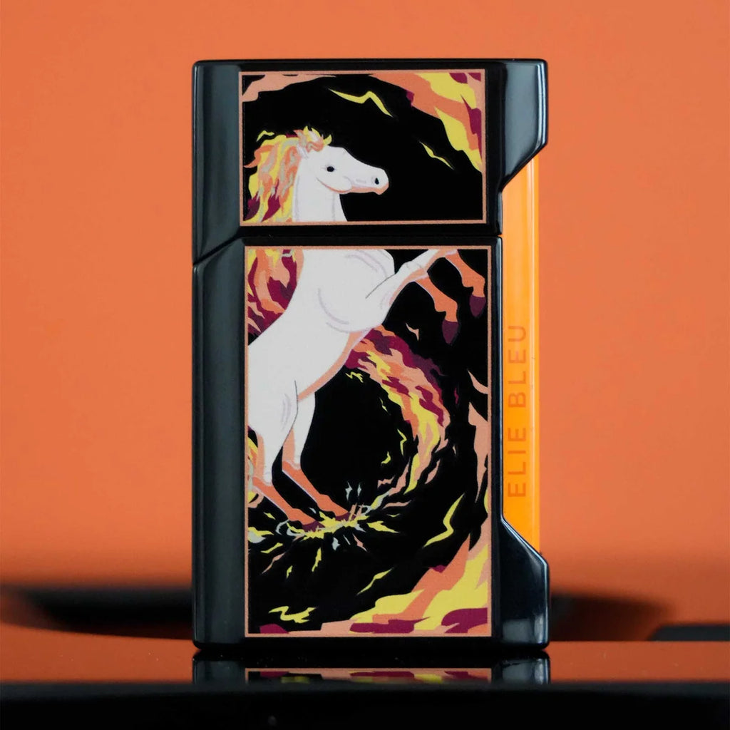Elie Bleu -  J-12 Flat Flame, Year of The Horse, Black Lacq, Ltd Edition /288 EBJ12243