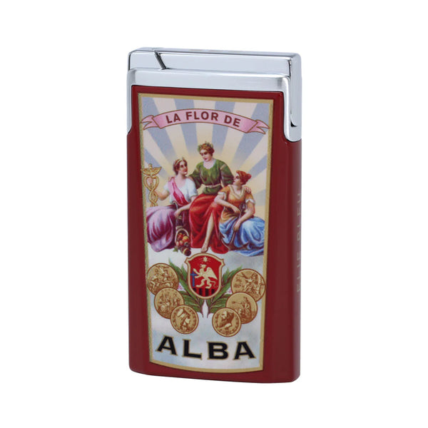 Elie Bleu - J15 Lighter Red Lacquer Alba Collection EBJ1565