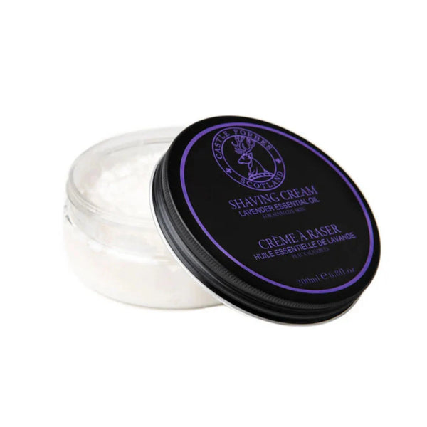 CASTLE FORBES - Luxury Shave Cream, Lavender, 6.8 fl.oz / 200ml