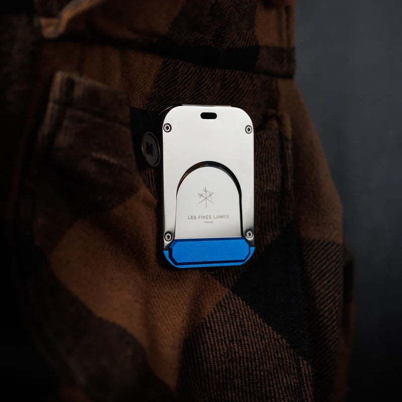 LES FINES LAMES - LE TAG T135 CUTTER CLIP BLUE (TG2571002)