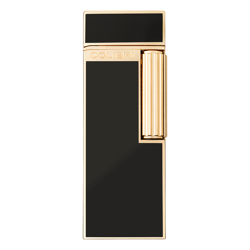Colibri CONTINENTAL LIGHTER BLACK/GOLD -LI220T2