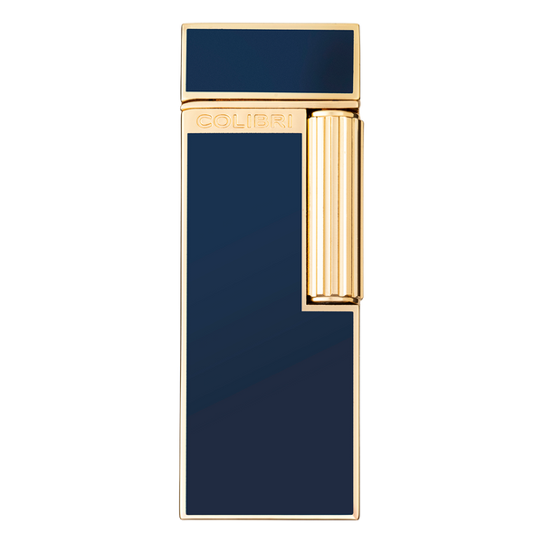 Colibri CONTINENTAL LIGHTER NAVY/GOLD - LI220T4