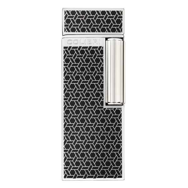 Colibri CONTINENTAL LIGHTER CHROME PATTERNED - LI220T6