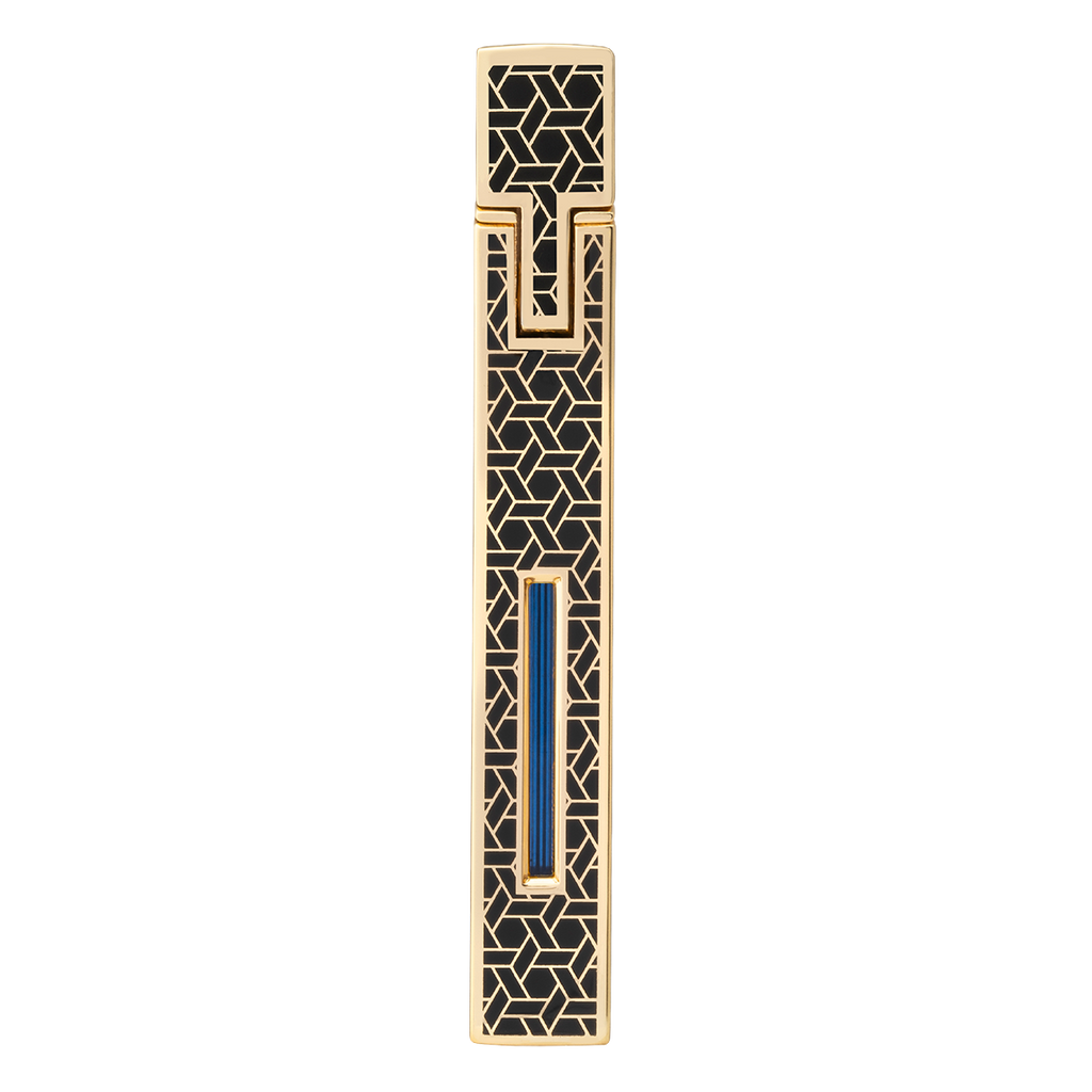 Colibri CONTINENTAL LIGHTER GOLD PATTERNED - LI220T7