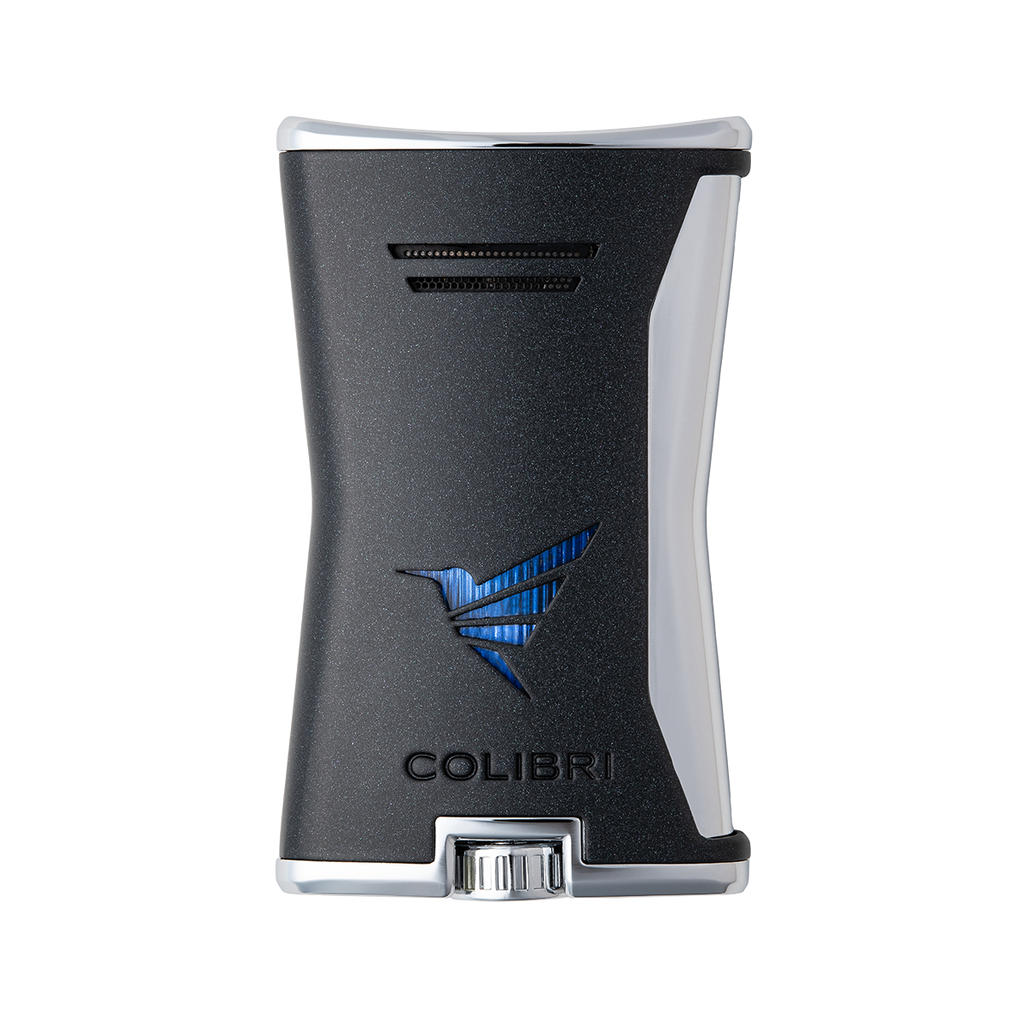 Colibri Slim Lighter BLACK/CHROME LI225T2