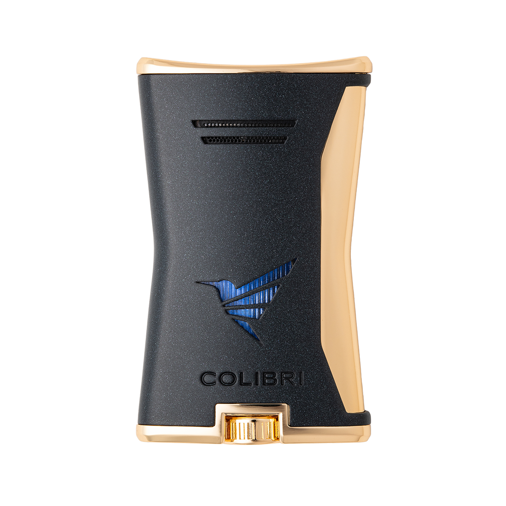 Colibri Slim Lighter BLACK/GOLD LI225T3