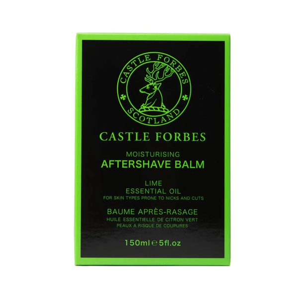 CASTLE FORBES - Luxury Aftershave Balm, Lime Essential Oil, No Added Alcohol, 5 fl.oz / 150ml