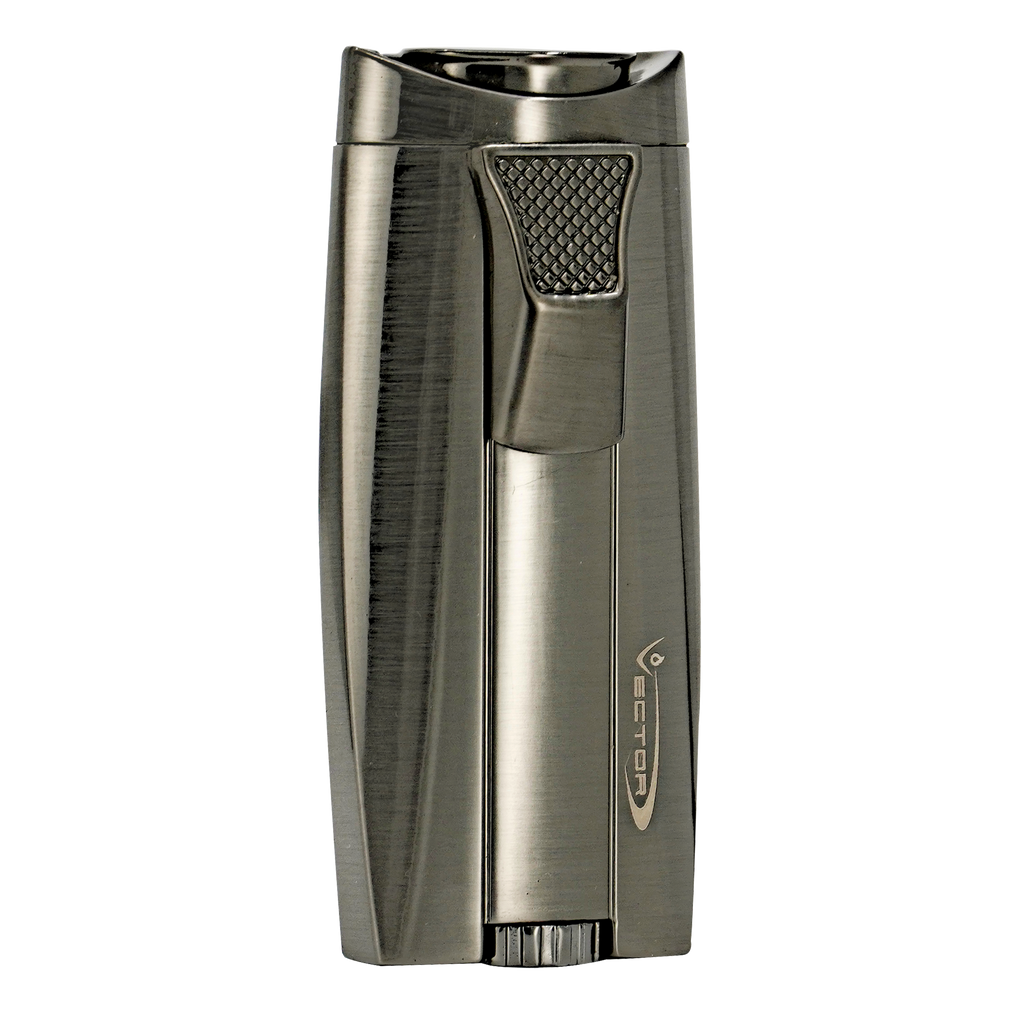 VECTOR Legend Dual Flame Torch Lighter Gunmetal LEGEND2