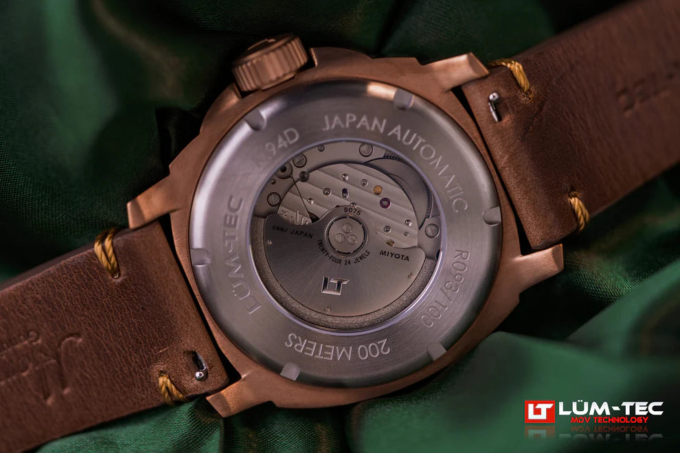LUM-TEC M94 Bronze Automatic GMT