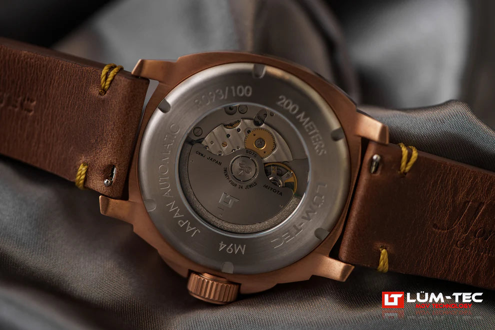 LUM-TEC M94 Bronze No Date Automatic GMT