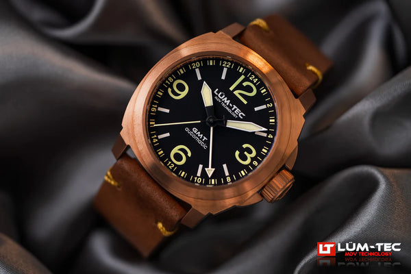 LUM-TEC M94 Bronze No Date Automatic GMT