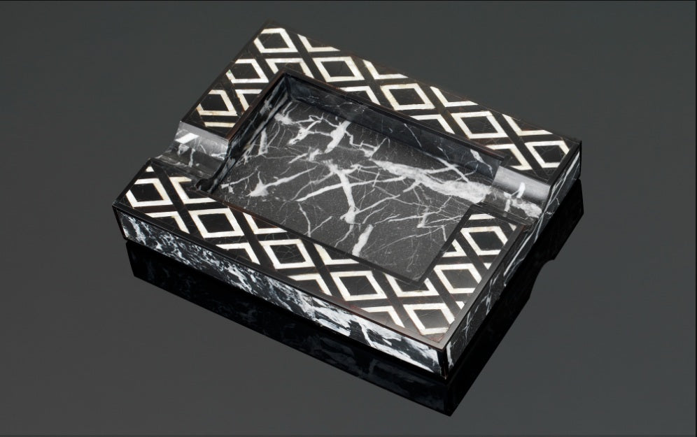 SIGLO SV Casa MOP Ashtray - Black 10012367D