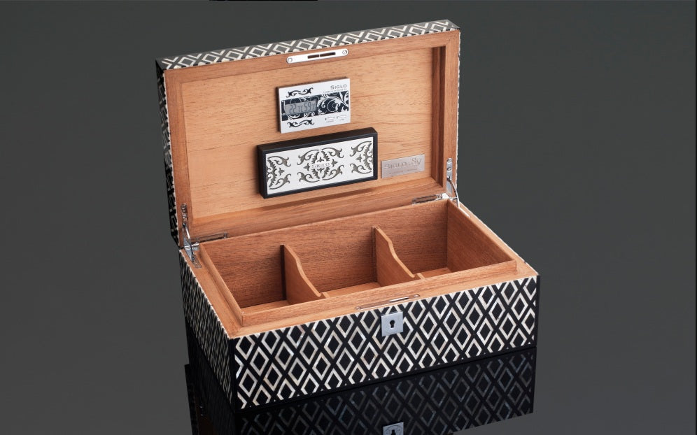 SIGLO SV Casa MOP Humidor - Black 60700797D