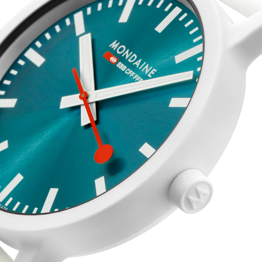 Mondaine Essence Transformative Teal, 41 mm, Limited Edition  MS1.41140.RA