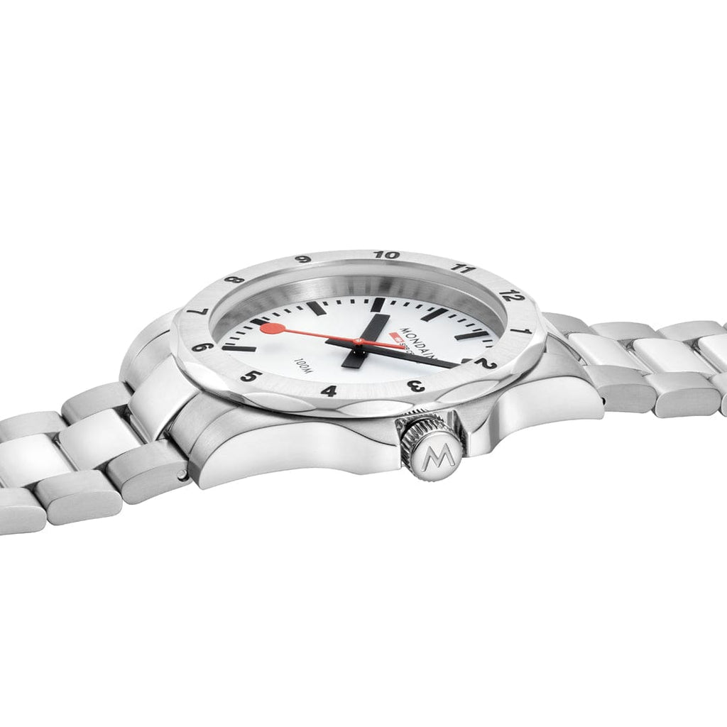 MONDAINE 42 mm, Stainless Steel Strap- MSN.4211B.SK NUMERI
