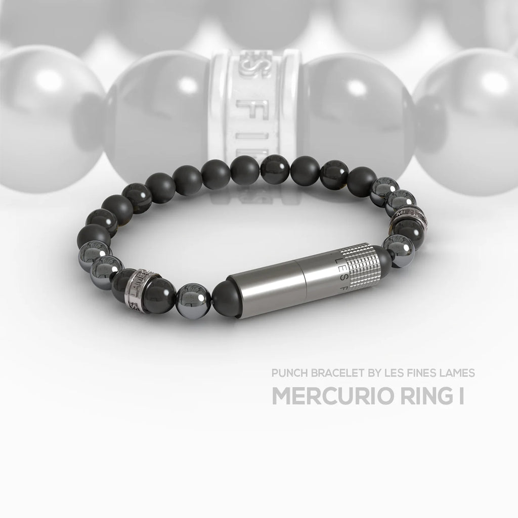 LES FINES LAMES - PUNCH BRACELET - Mercurio Ring I Elastic