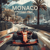 POCKET SQUARE 100% SILK - Monaco GP Large