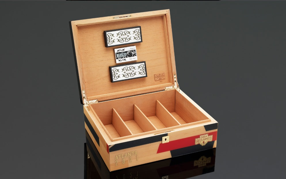 SIGLO NBA Reclaimed Humidor - Atlanta 2021