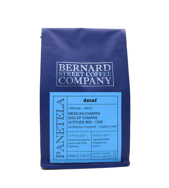 Bernard Street Coffee Company - PANETELA Blend 1 kg