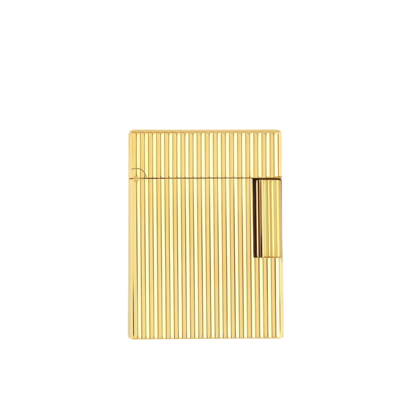 S.T. Dupont Lighter LINE 1 VERTICAL LINES GOLDEN C14020