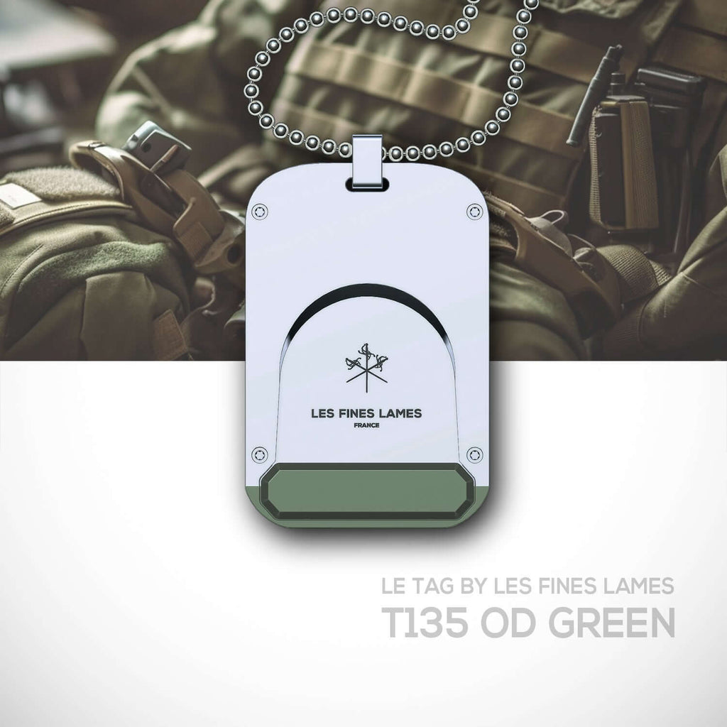 LES FINES LAMES - LE TAG CUTTER T135 OD Green