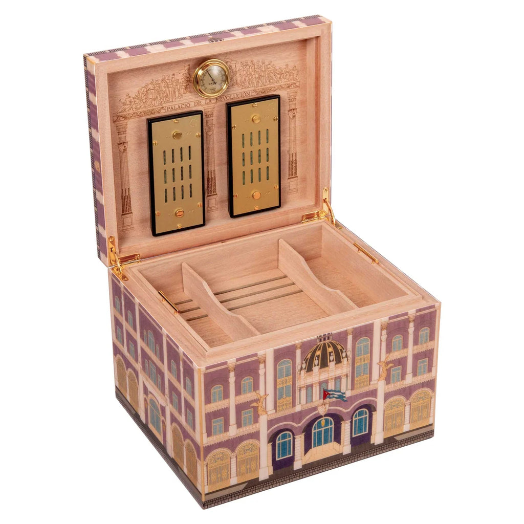Elie Bleu - Casa Cubana Palace of the Revolution Humidor for 110 cigars CC15SY110T10